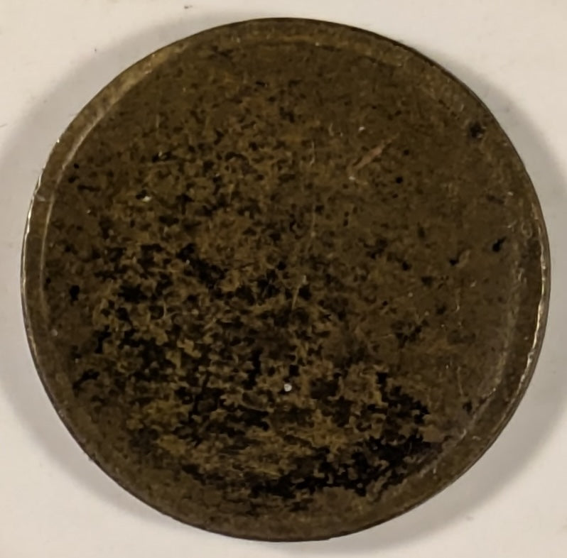 BRITISH WEST AFRICA, Blank Flan. George VI ~ ND ~ Six Pence ~ With security edge for either KM-22 or KM-31 ~ Ex. Pridmore collection ~ Toned